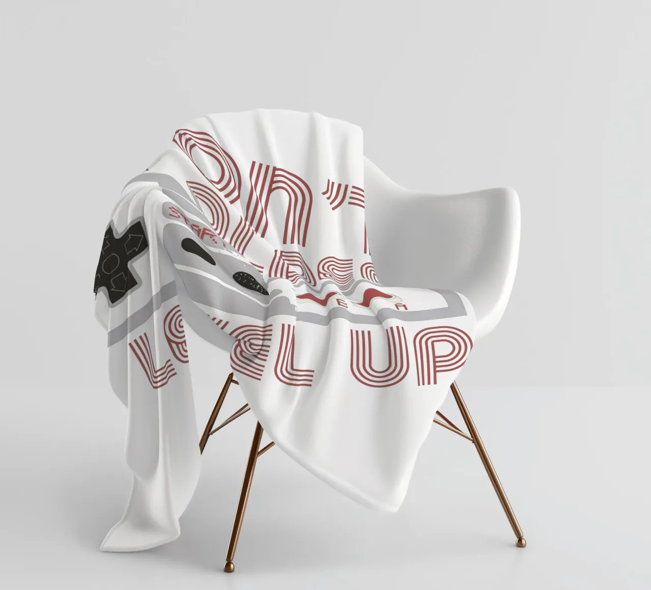 I don't get older, I level up coperta in pile da edsonramosart