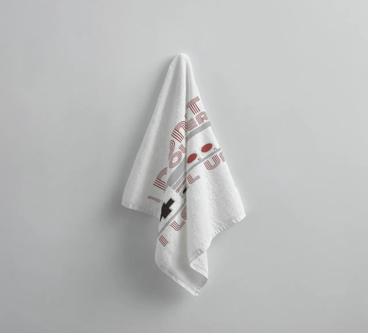 I don't get older, I level up asciugamano da bagno da edsonramosart