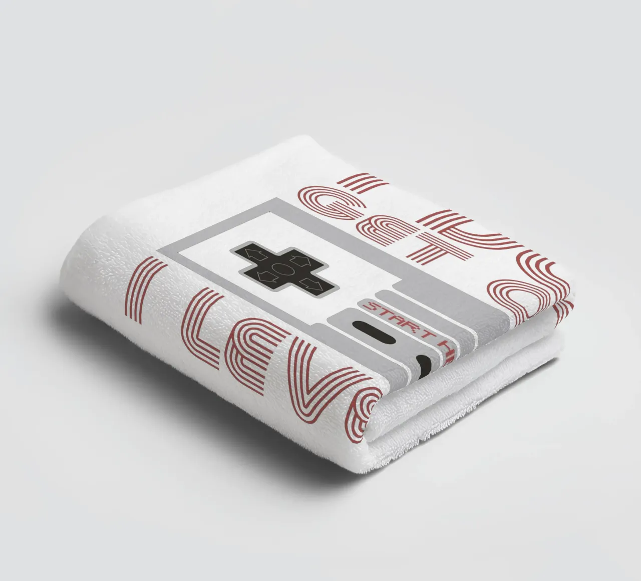 I don't get older, I level up asciugamano da bagno da edsonramosart