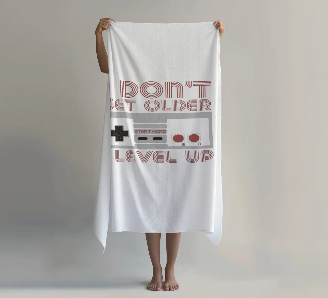 I don't get older, I level up telo mare da edsonramosart