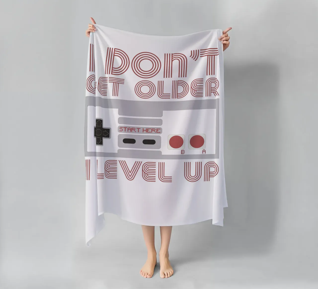 I don't get older, I level up telo mare da edsonramosart