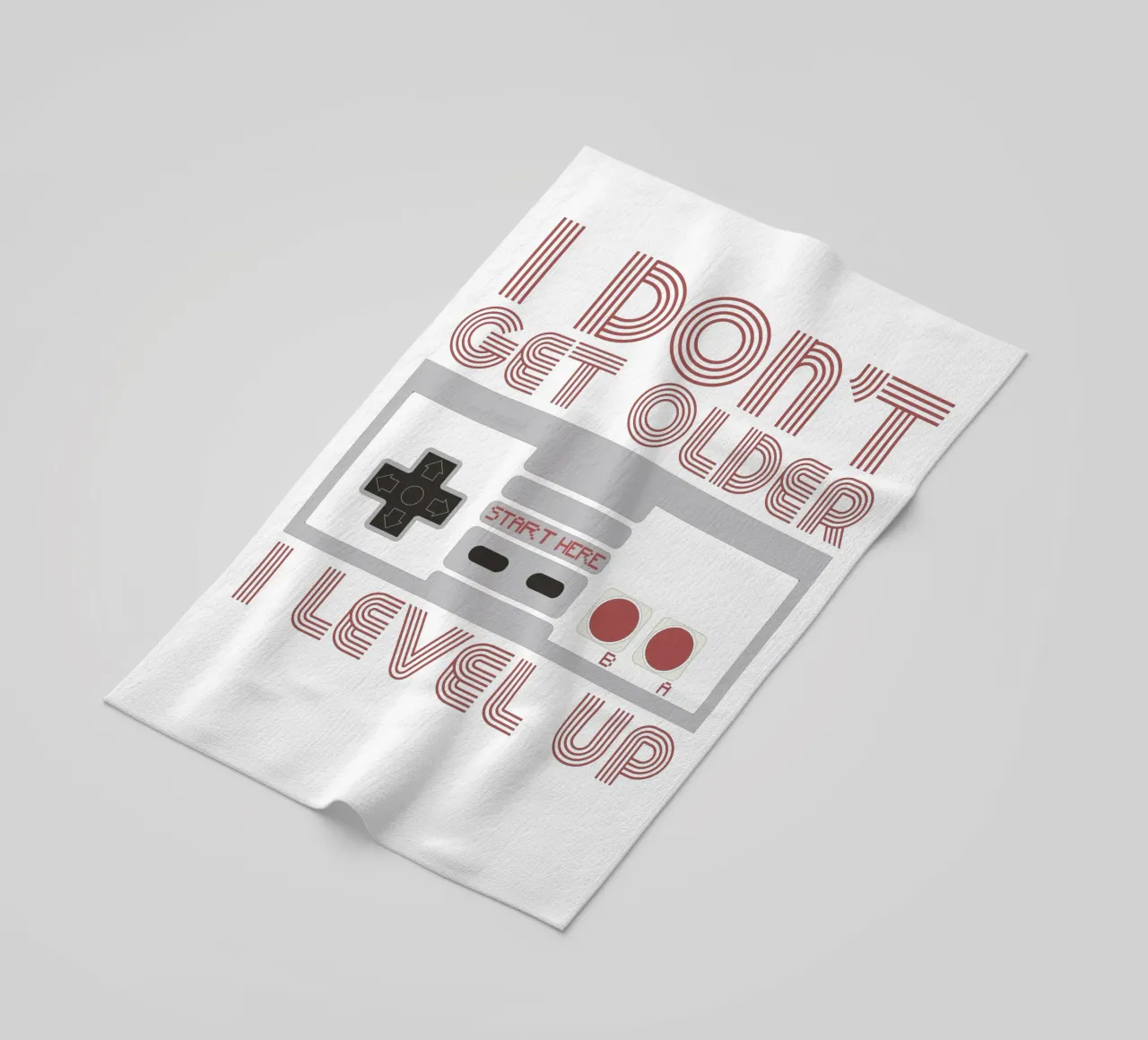 I don't get older, I level up telo mare da edsonramosart