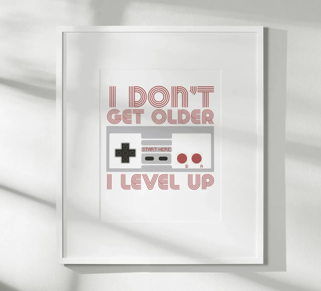 I don't get older, I level up carta hahnemühle da edsonramosart