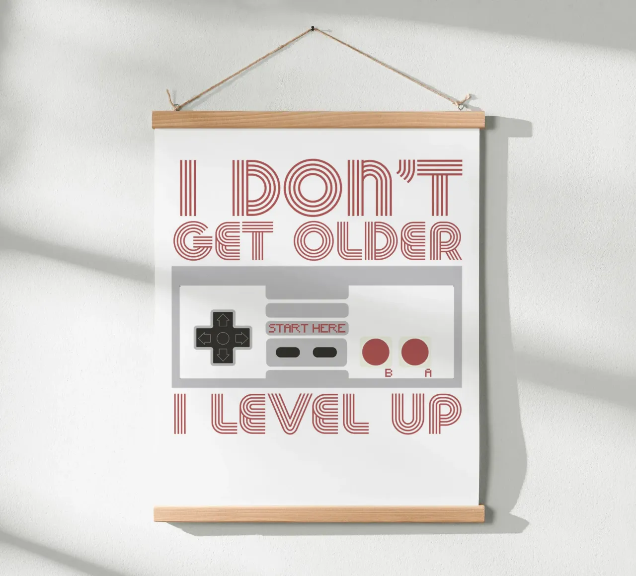 I don't get older, I level up carta hahnemühle da edsonramosart