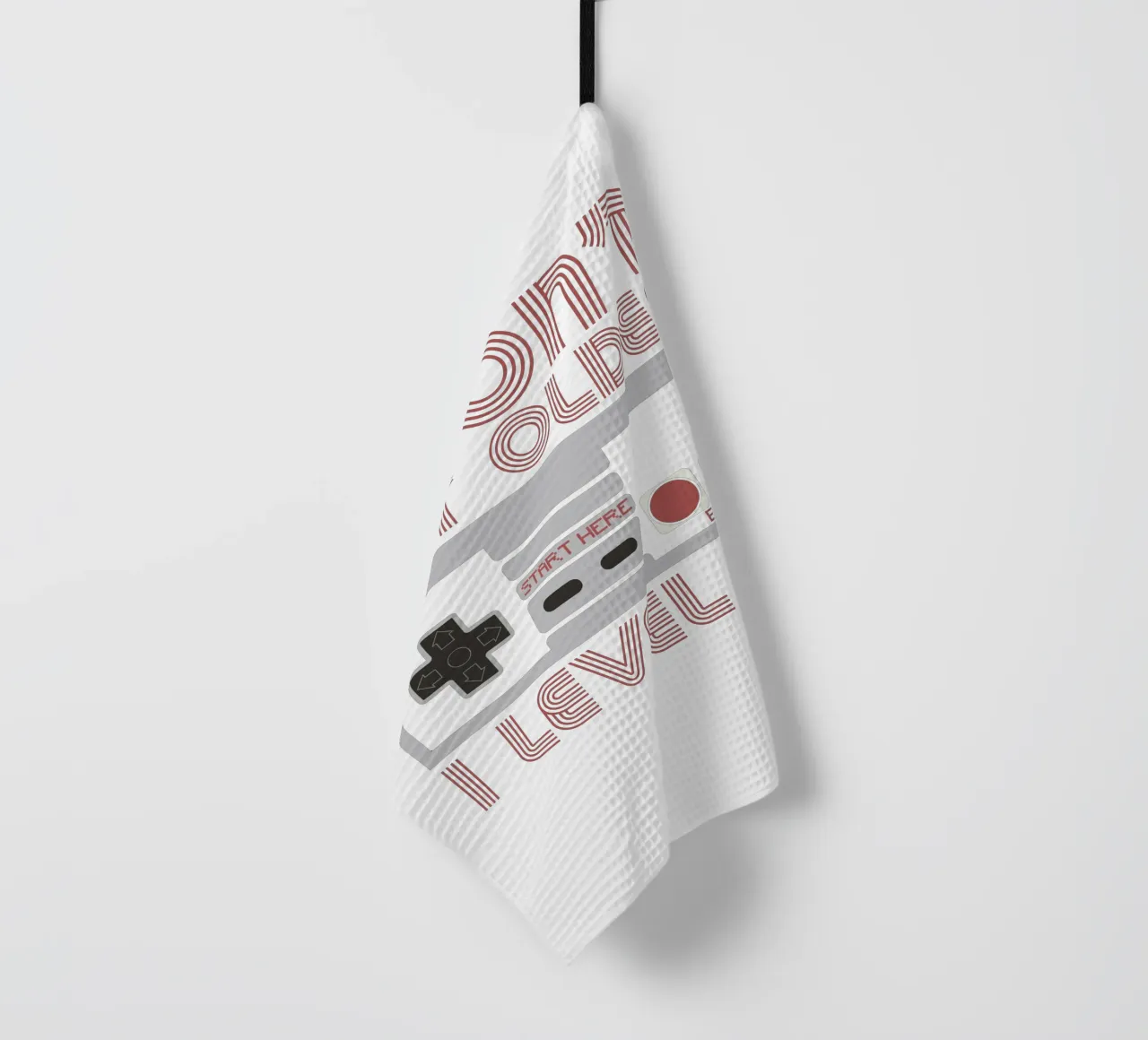 I don't get older, I level up canovaccio da cucina da edsonramosart