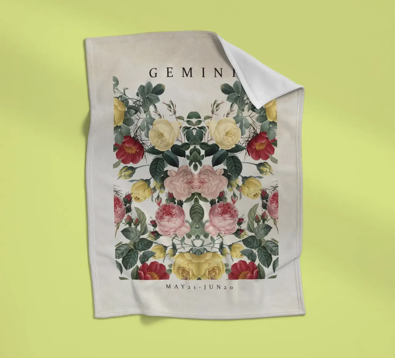 GEMINI coperta in pile da burcukorkmazyurek