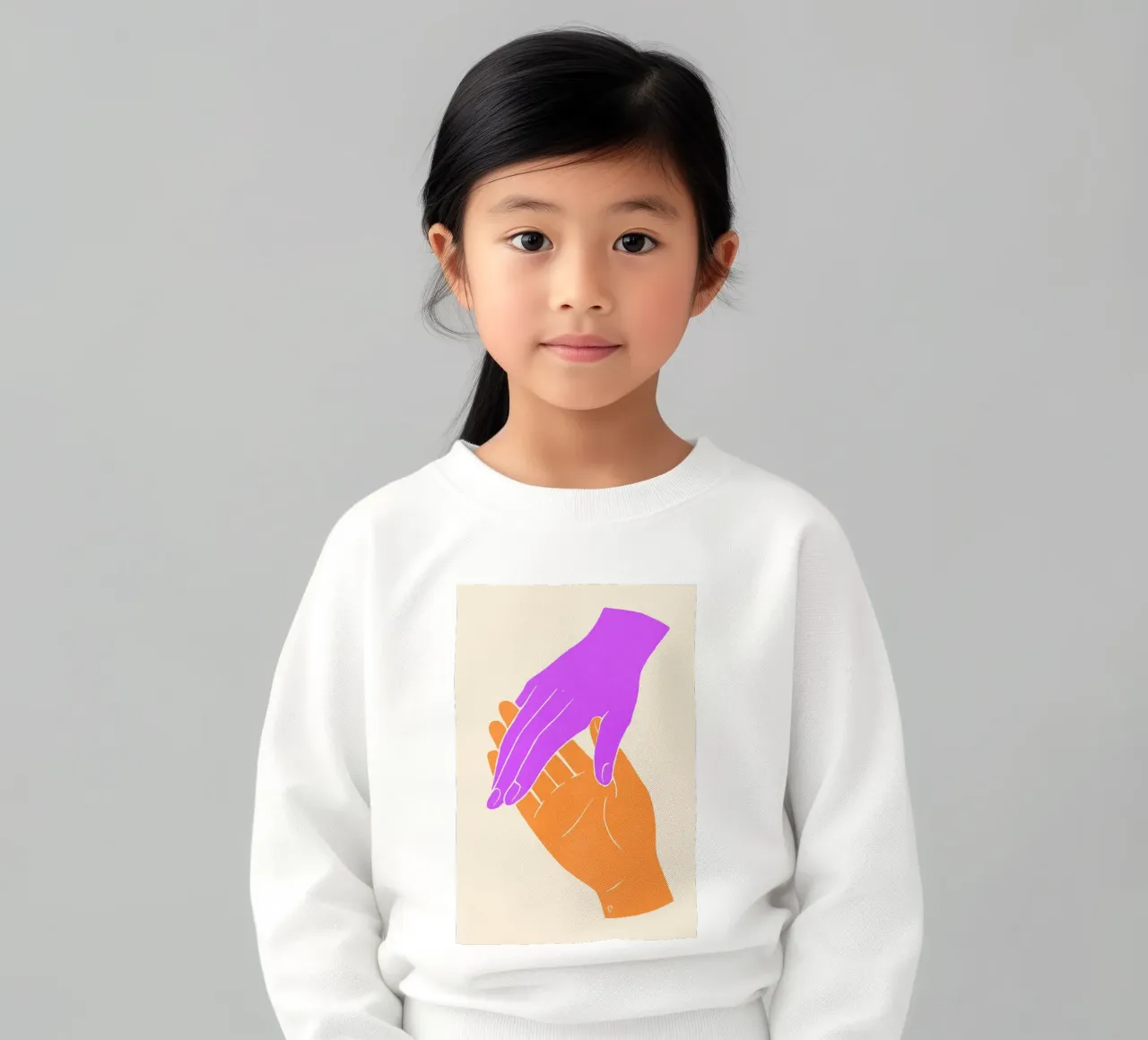 Insieme ora felpa bambino da KUNSTstück
