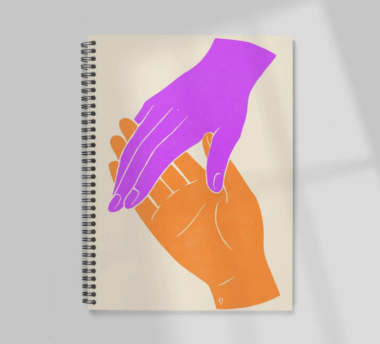 Together Now spiral notebook by KUNSTstück