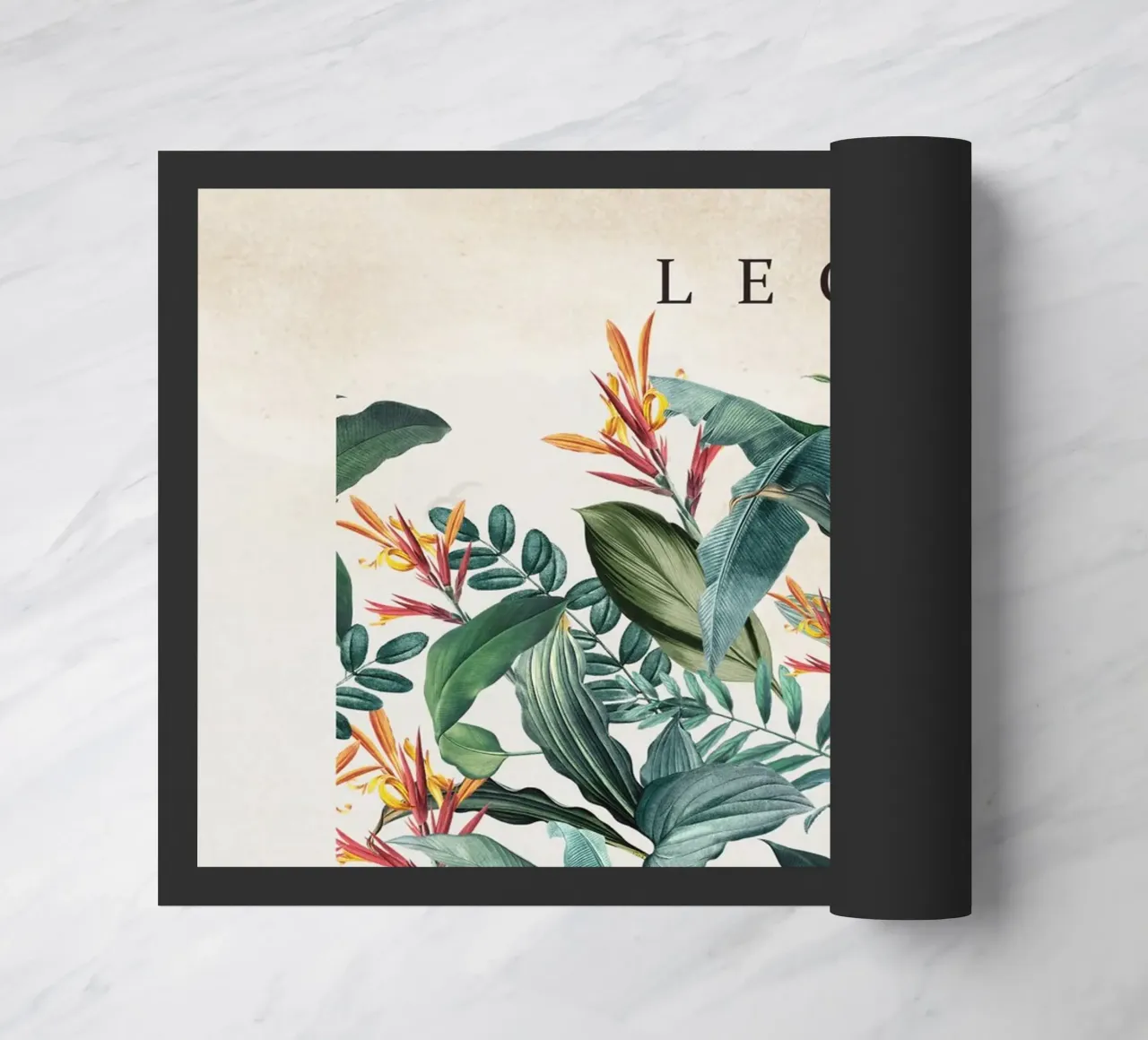 LEO doormat by burcukorkmazyurek