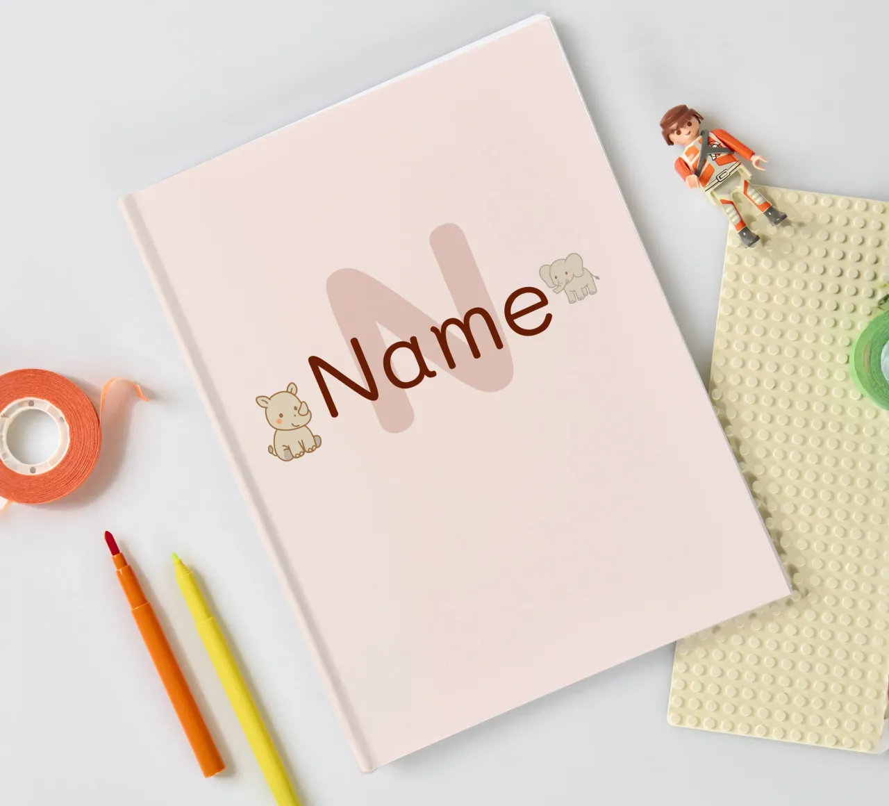ABC - Alphabet Animals notebook by Personalizable Designs