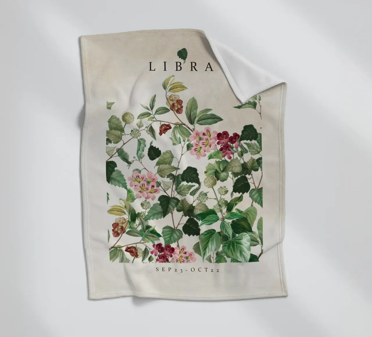 LIBRA Fleecedecke von burcukorkmazyurek