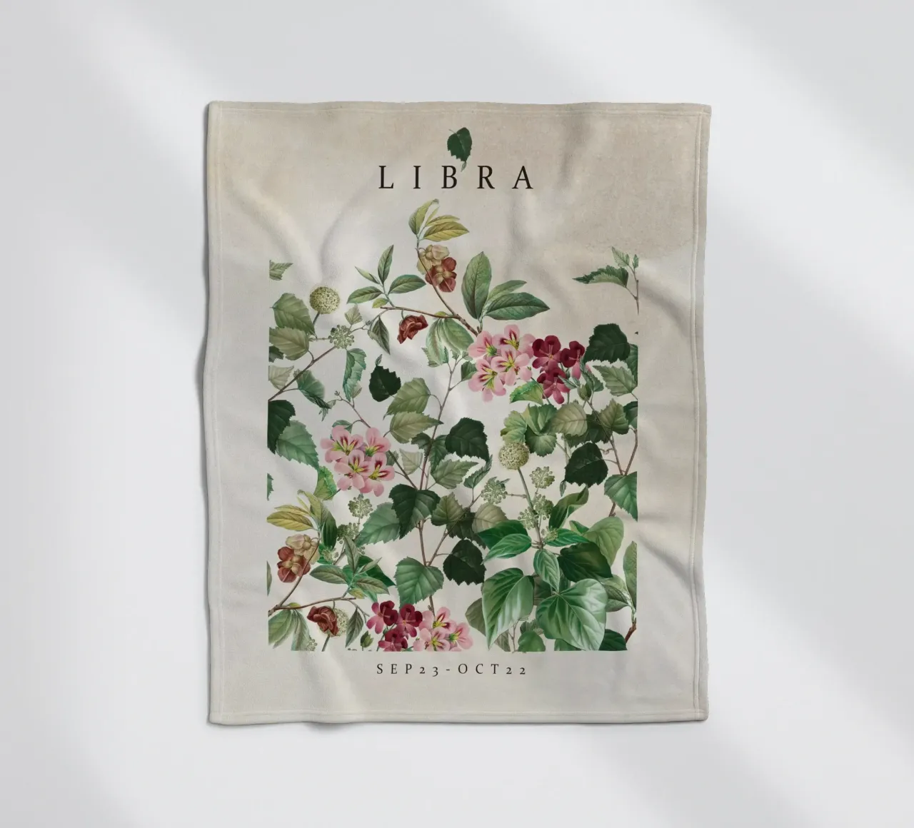 LIBRA Fleecedecke von burcukorkmazyurek