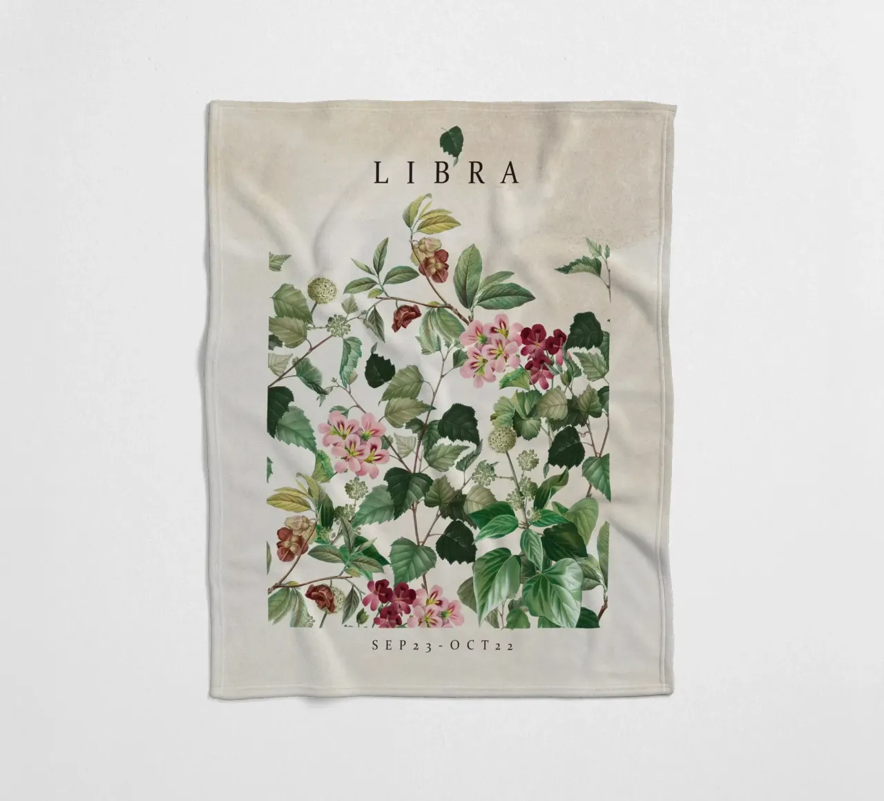 LIBRA Fleecedecke von burcukorkmazyurek