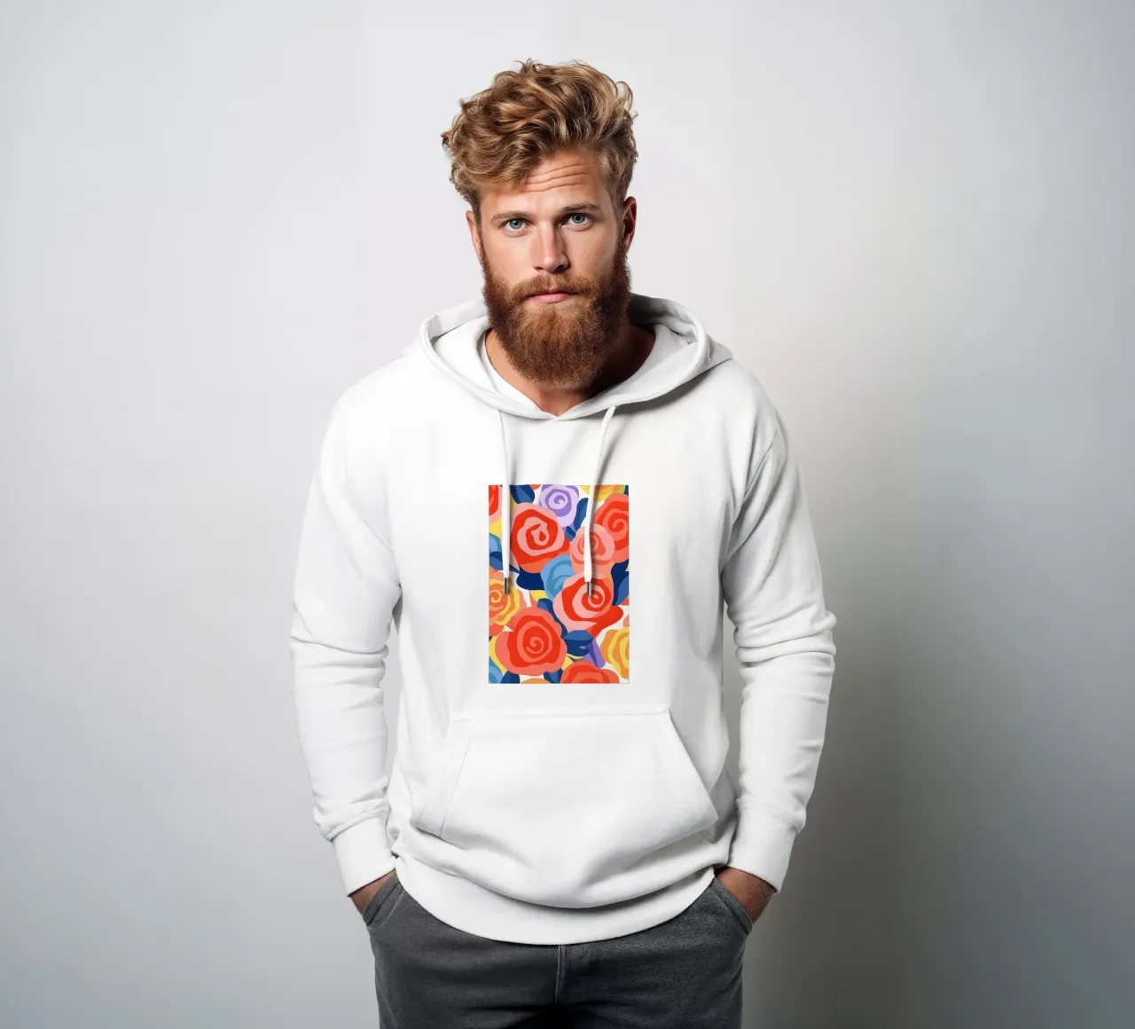 Roses hoodie by LisaArtes