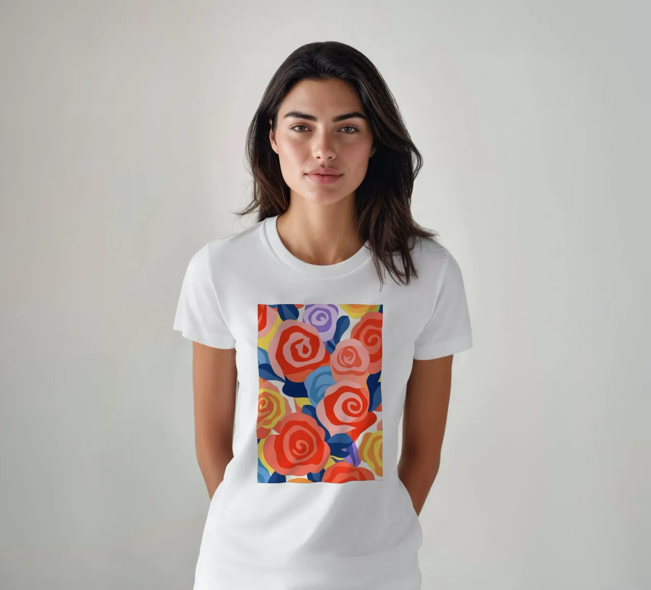Roses t-shirt by LisaArtes