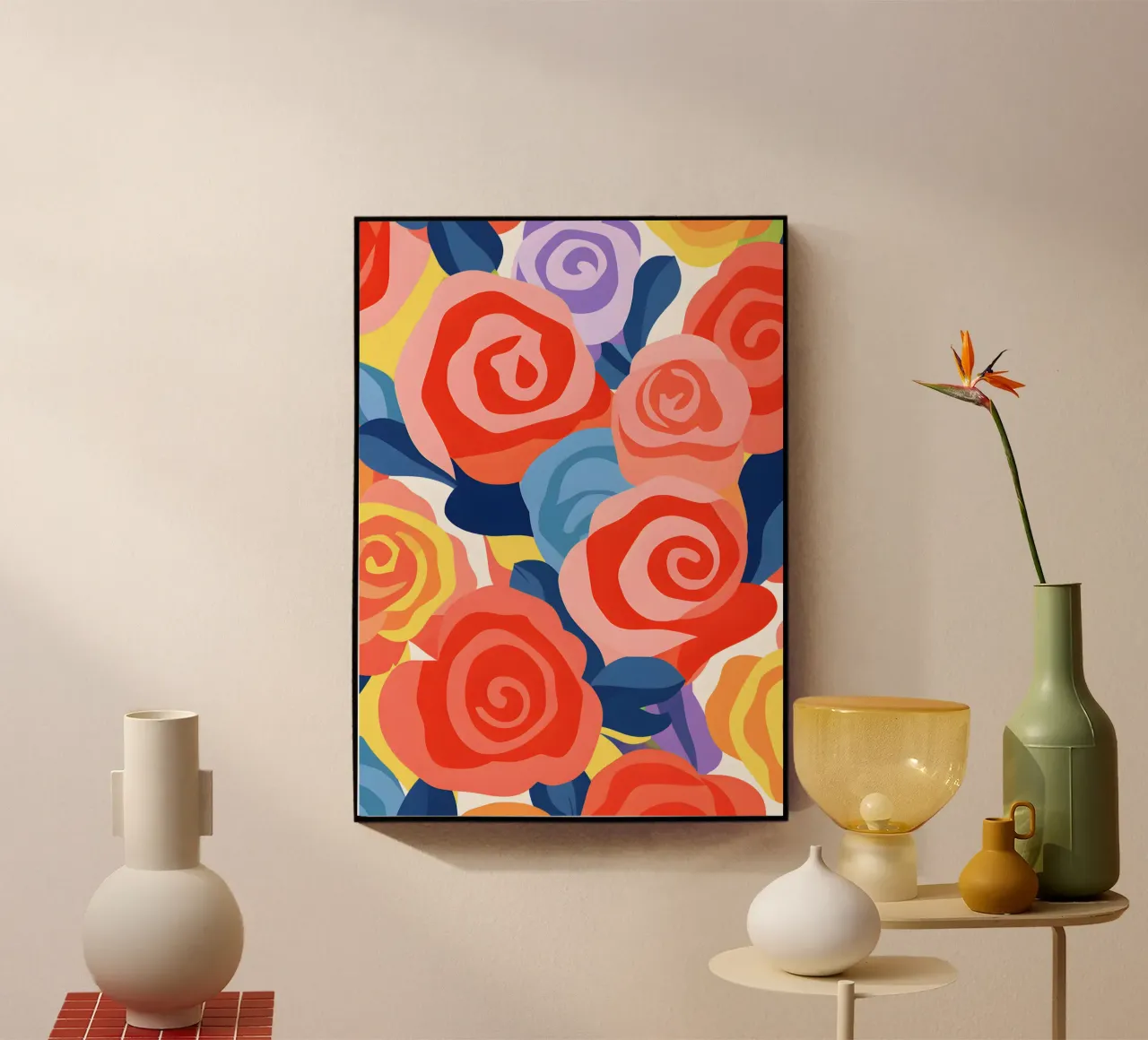 Roses plexiglass da LisaArtes