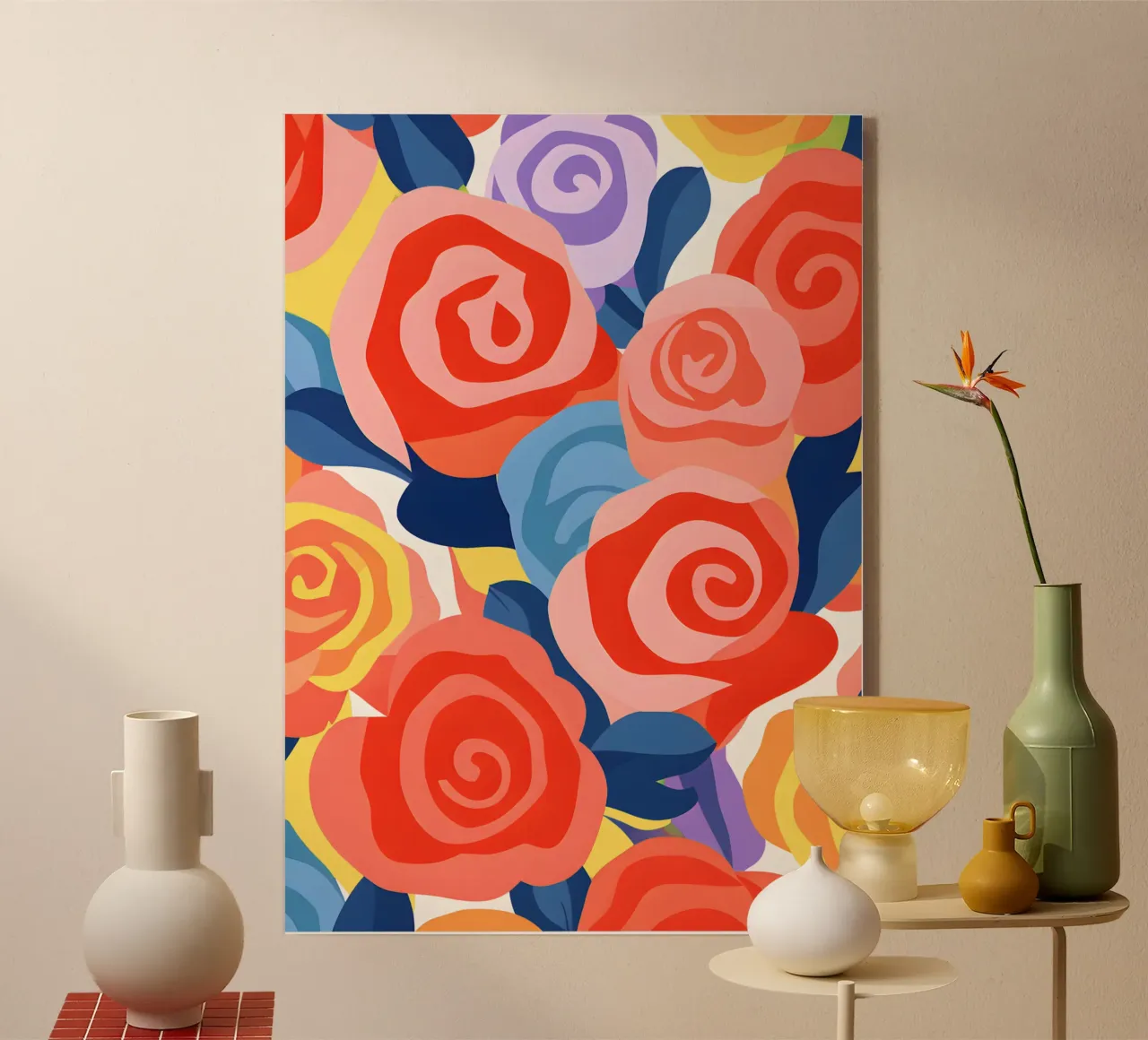 Roses plexiglass da LisaArtes