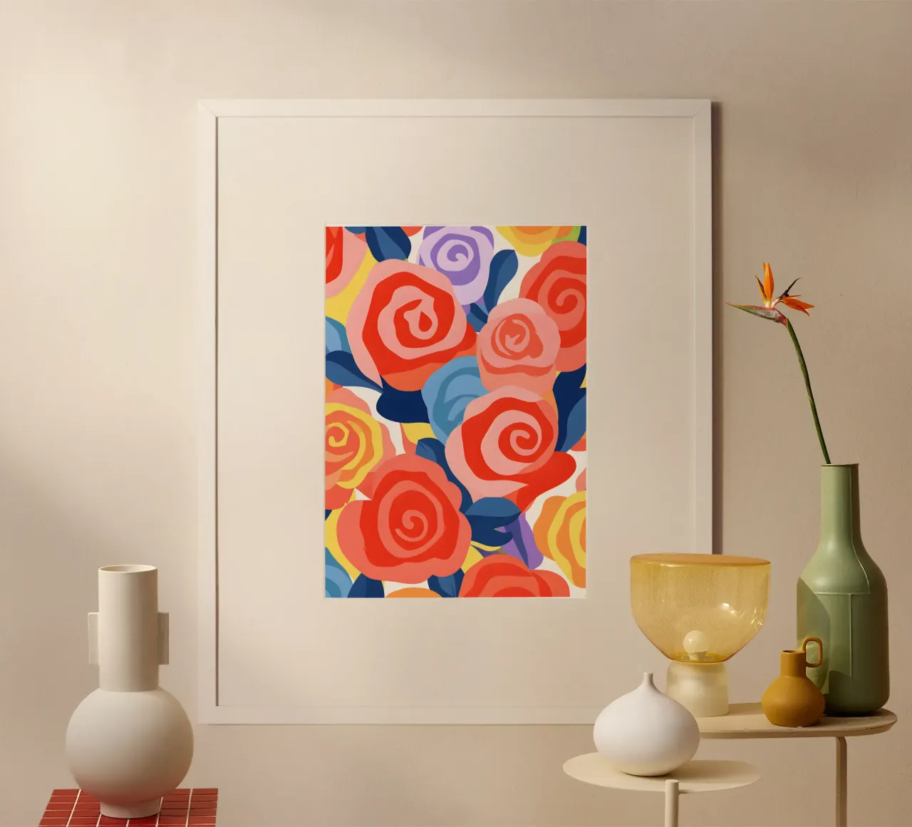 Roses poster van LisaArtes