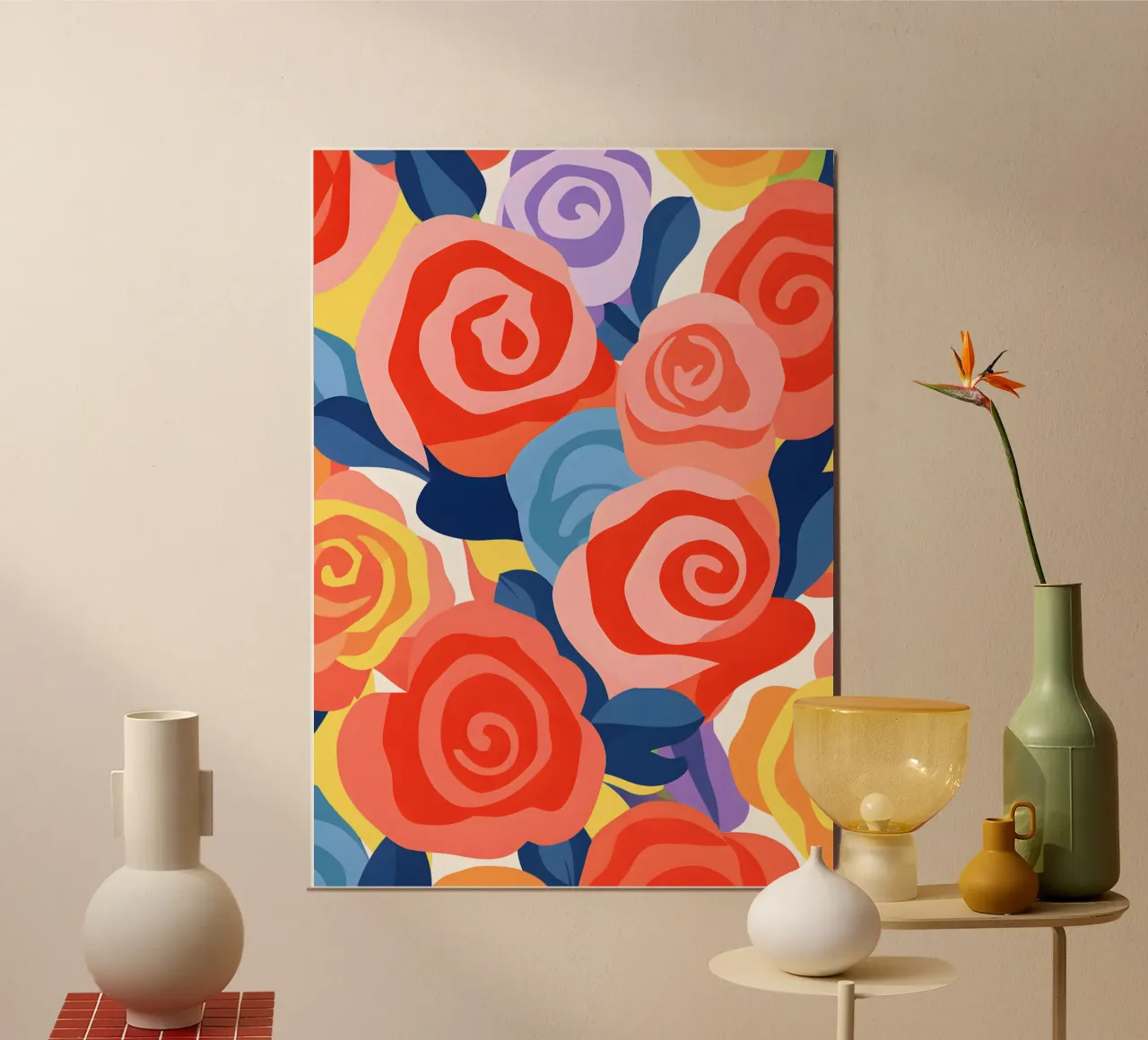 Roses poster van LisaArtes