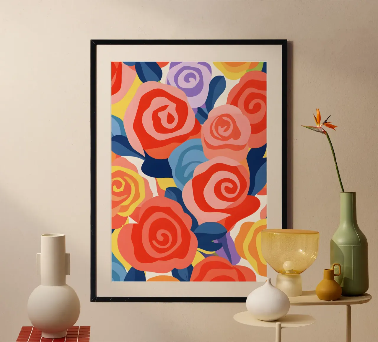 Roses poster van LisaArtes