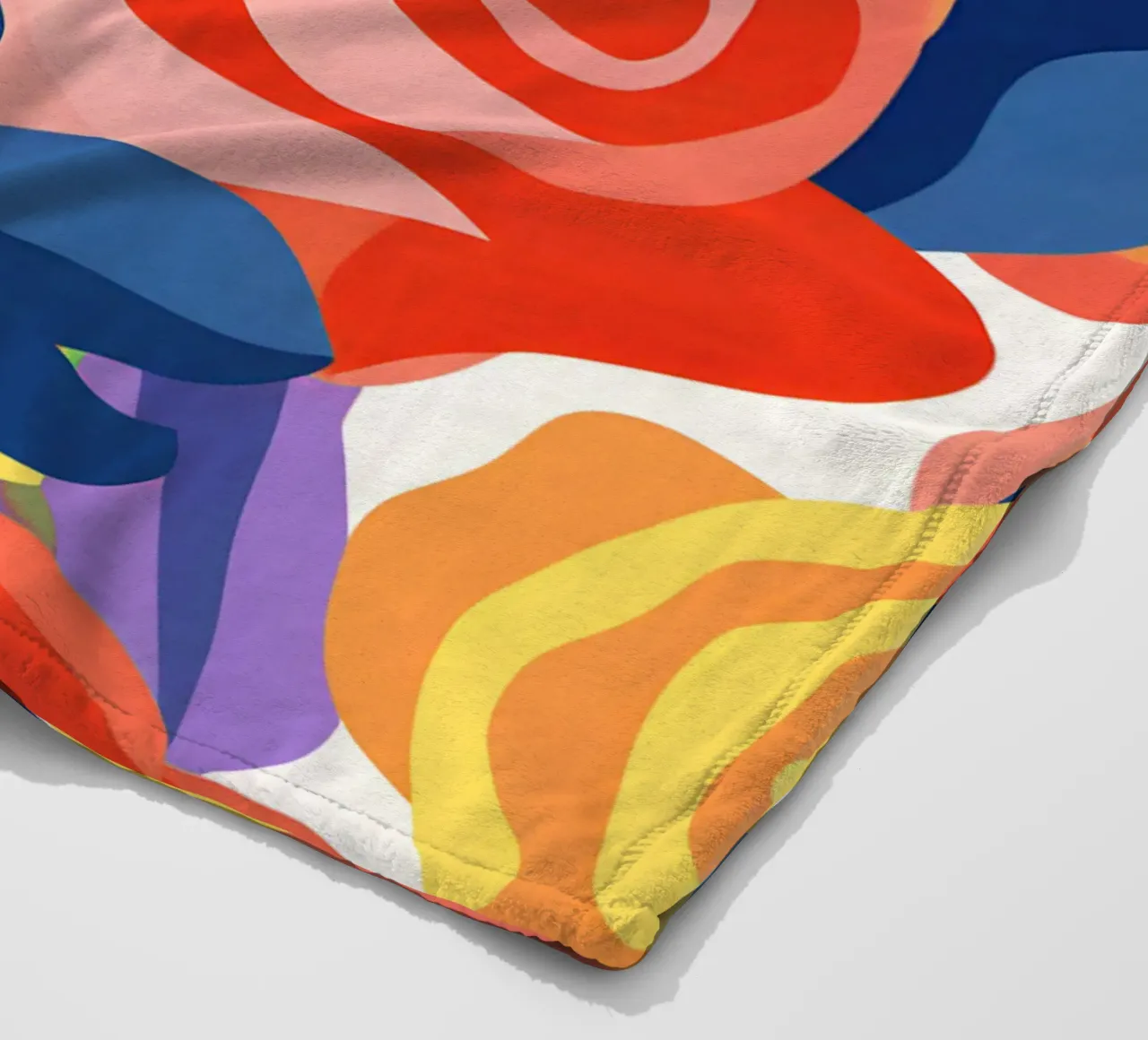 Roses fleece blanket by LisaArtes