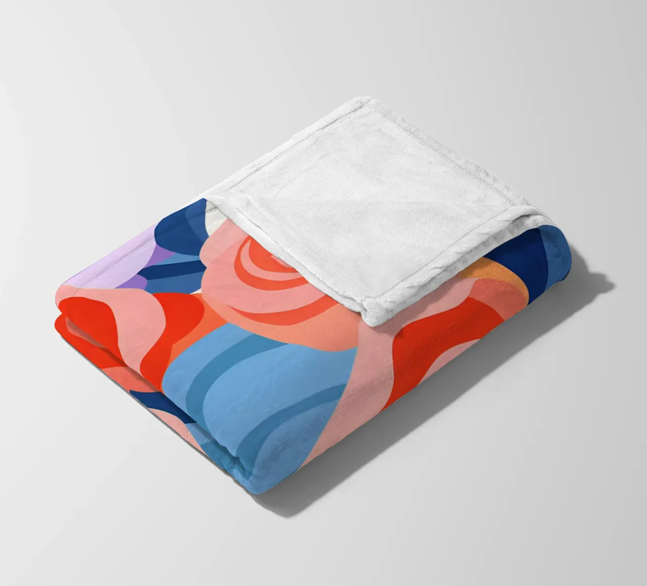 Roses fleece blanket by LisaArtes
