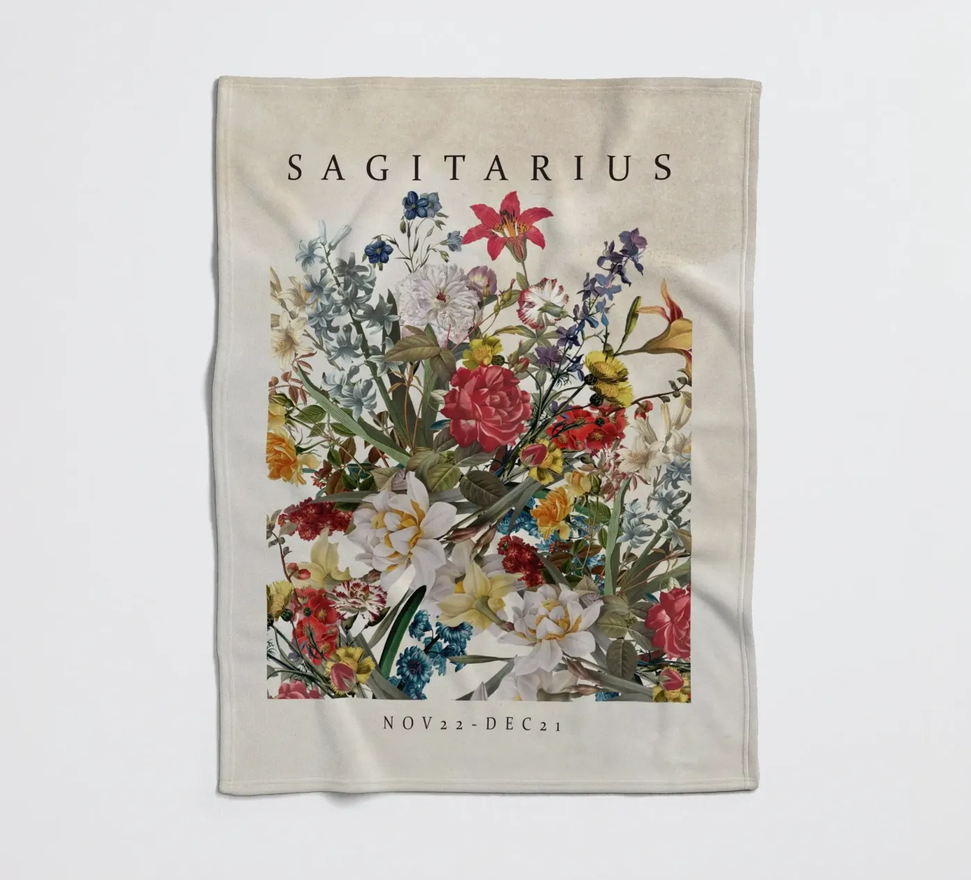 SAGITARIUS Fleecedecke von burcukorkmazyurek