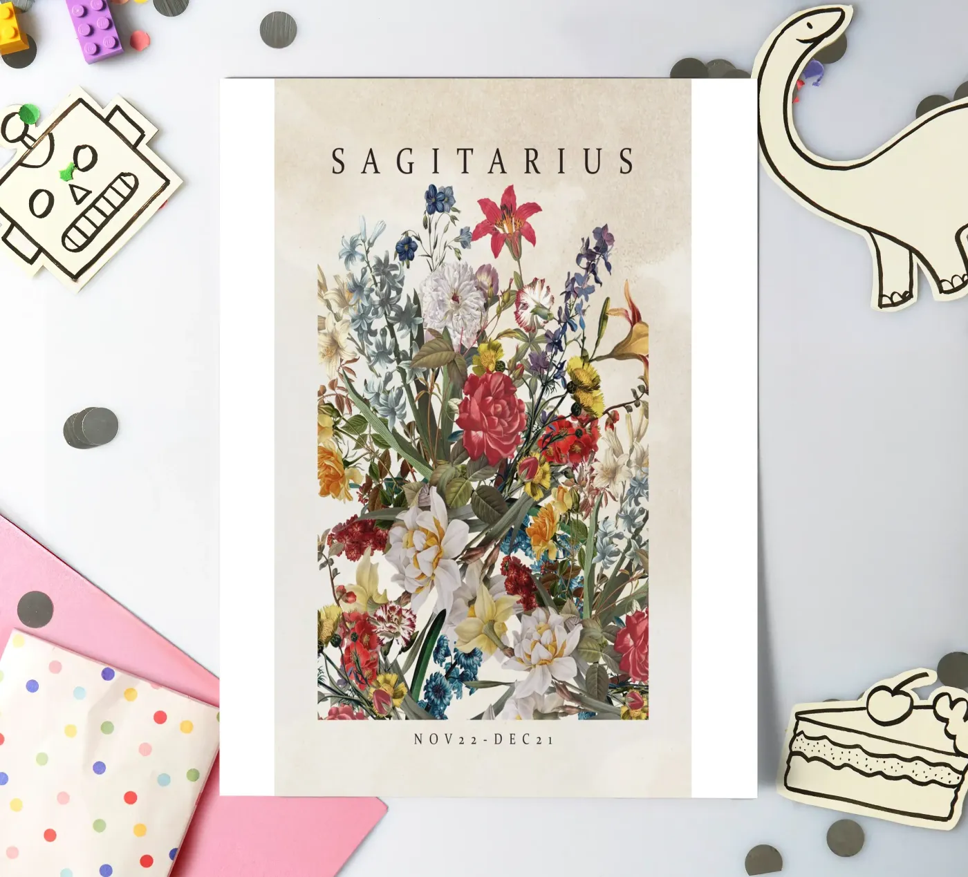 SAGITARIUS sticker sheet by burcukorkmazyurek