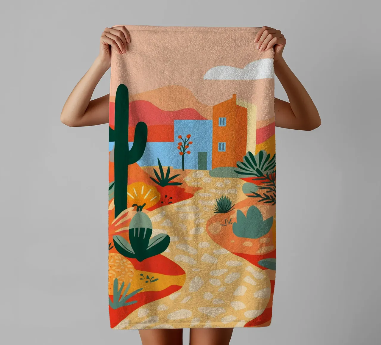Desert serviette de bain de LisaArtes