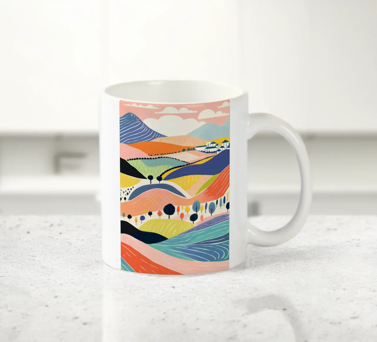 Hills tazza in ceramica da LisaArtes