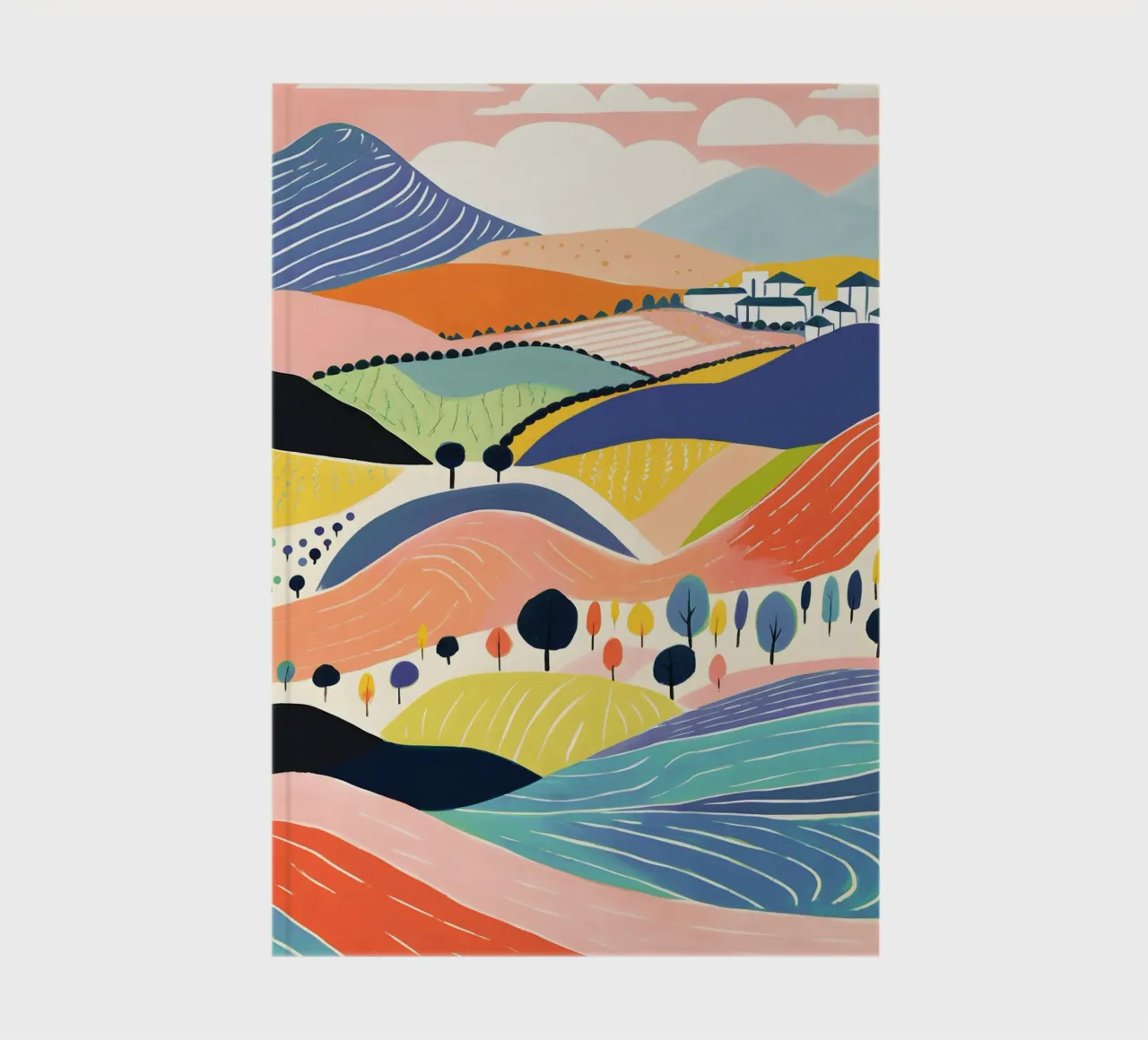 Hills notebook by LisaArtes