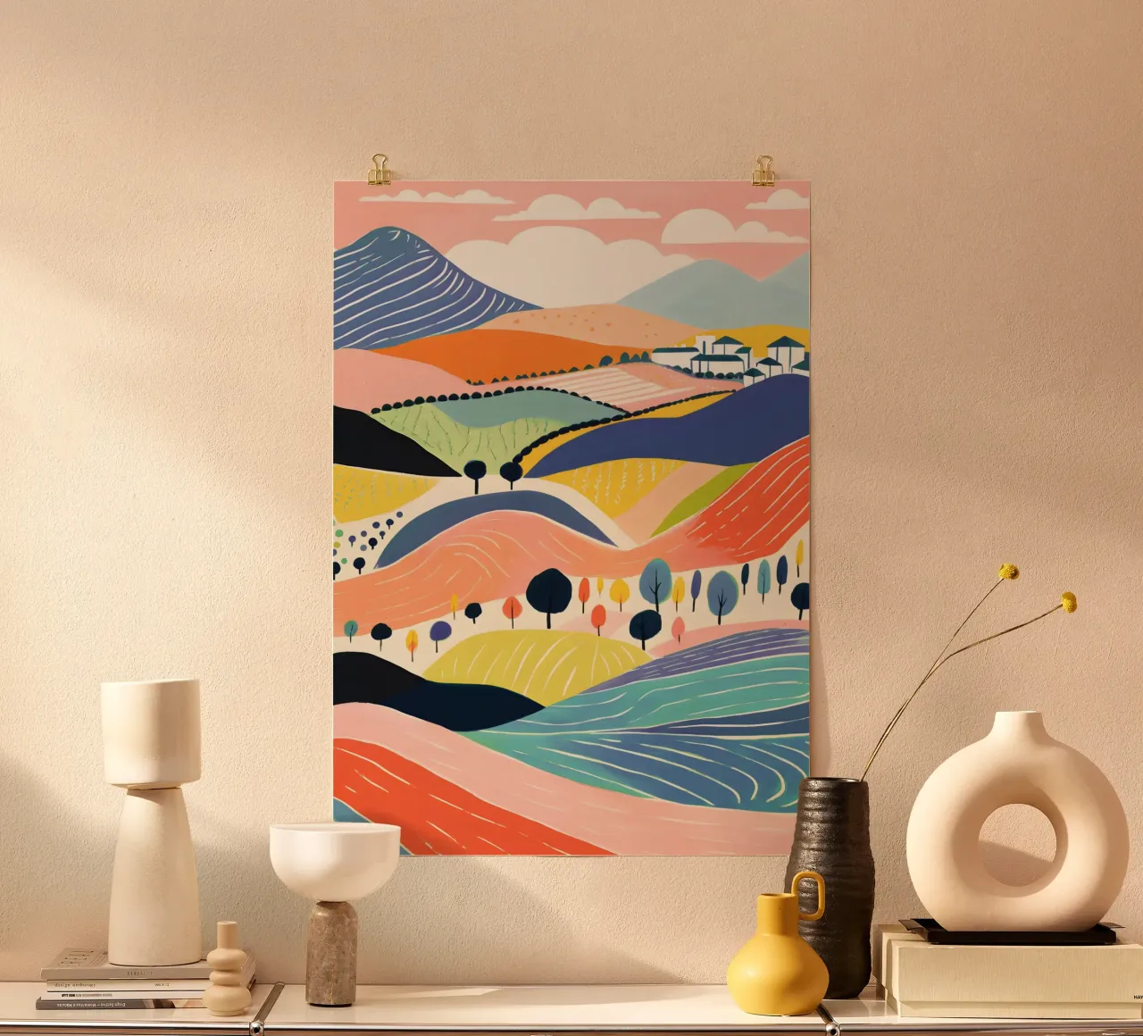 Hills poster by LisaArtes