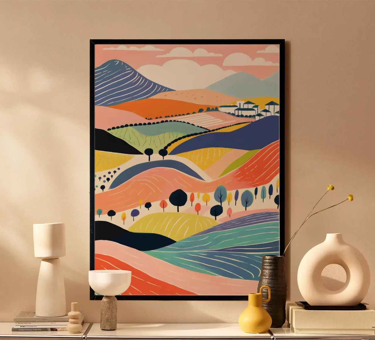 Hills poster by LisaArtes