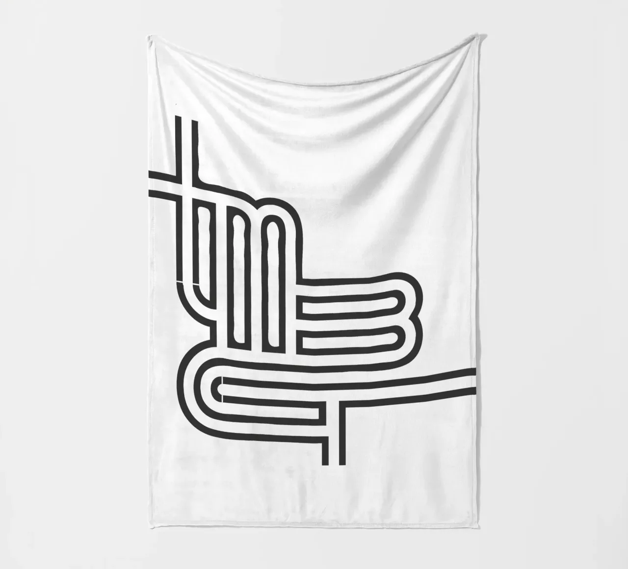 They Might Be Giants Line fleece blanket by MR.A