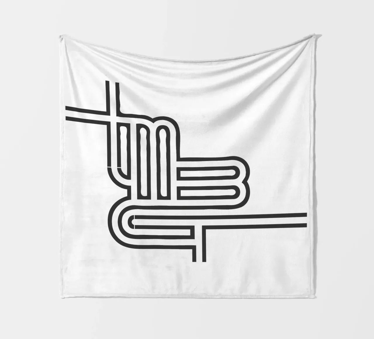 They Might Be Giants Line fleece blanket by MR.A