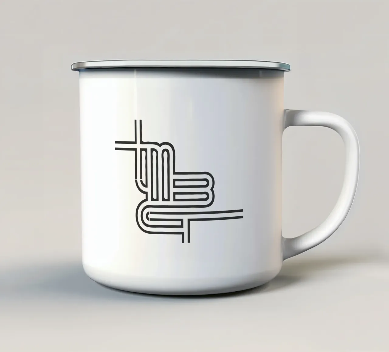 They Might Be Giants Line tazza in smalto da MR.A