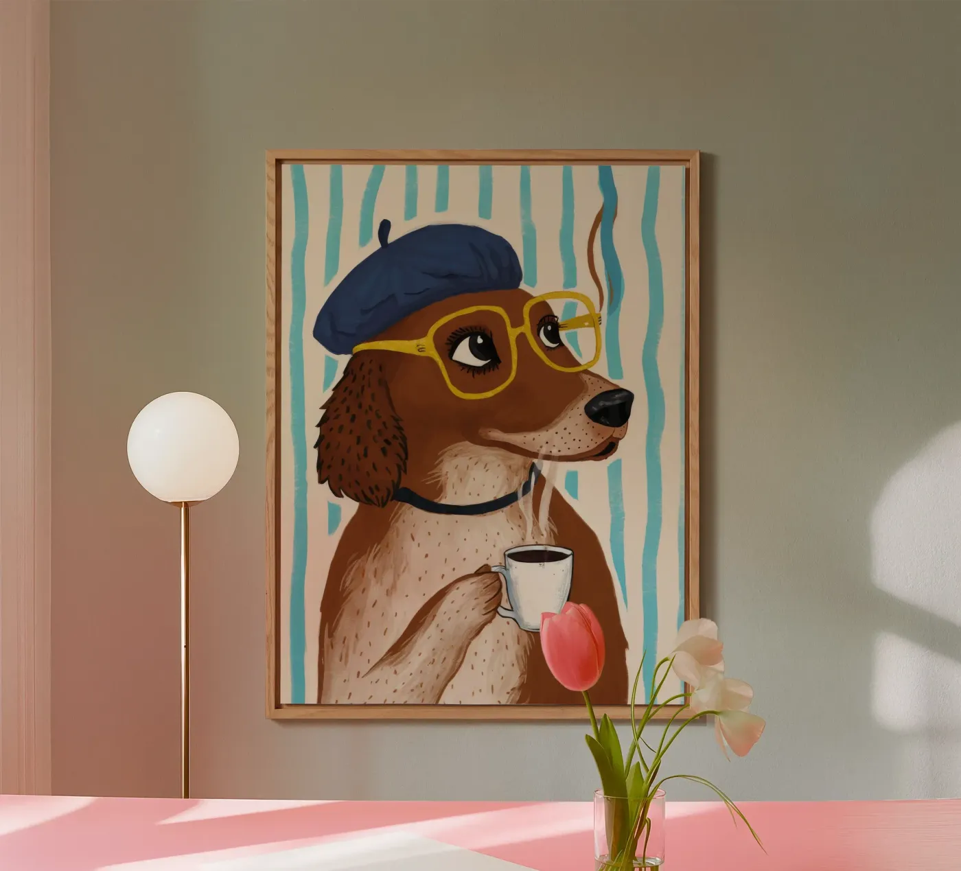 Dapper Dog's Cafe pannello forex da Grande Serene