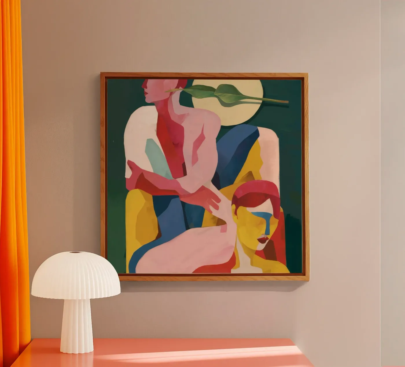 Abstract Embrace Forms plexiglass da Grande Serene