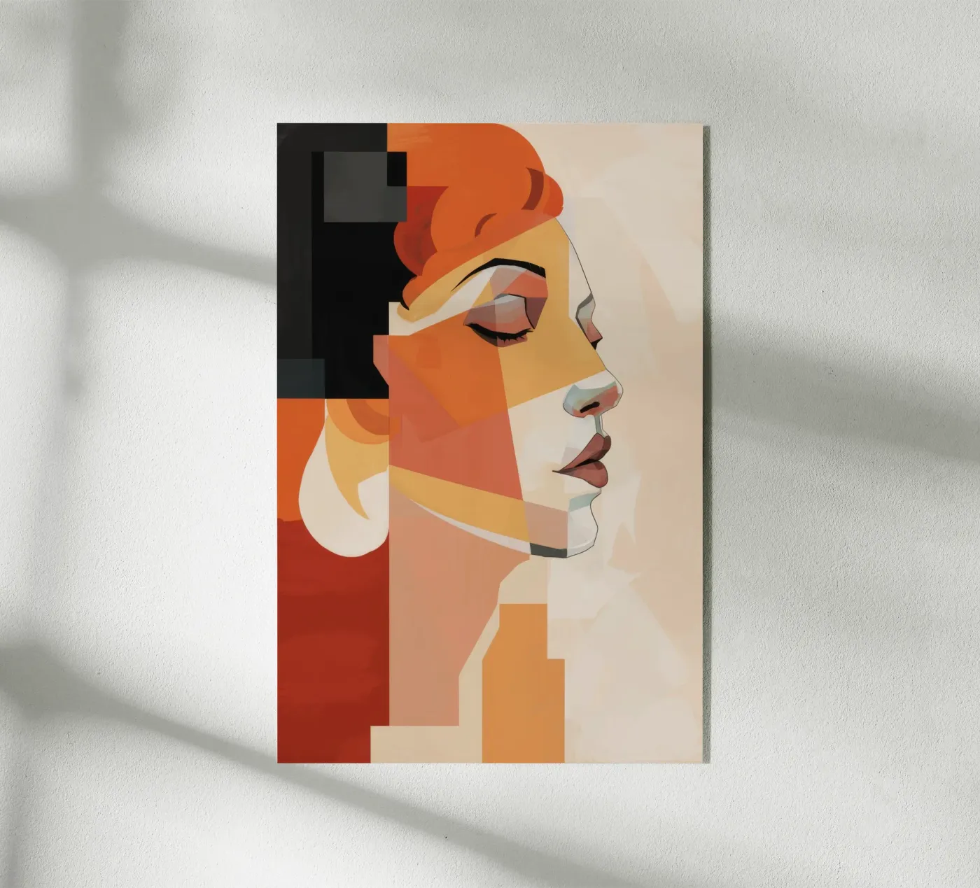 Profilo cubista Serenity plexiglass da Grande Serene