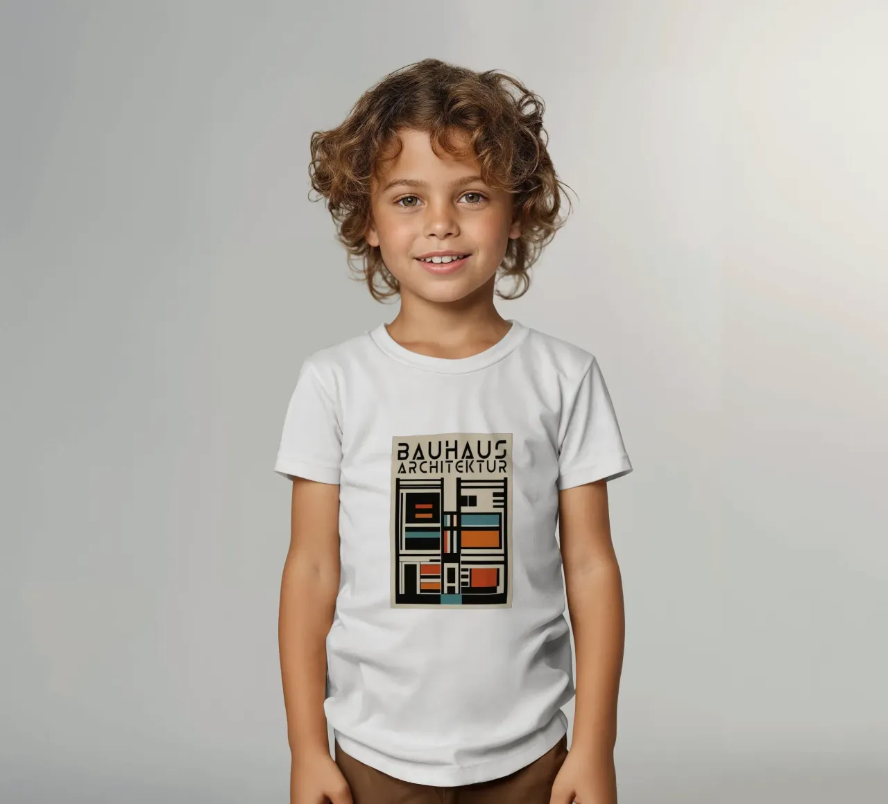Bauhaus kids t-shirt by Brooke