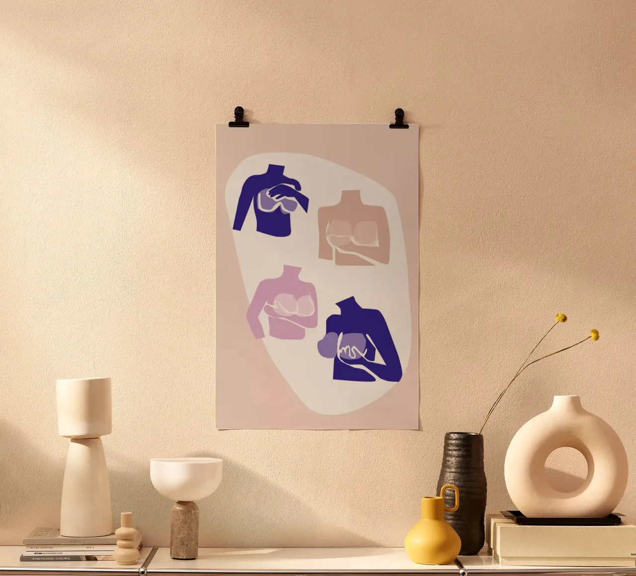 Check Your Boobs poster da Helena Ravenne