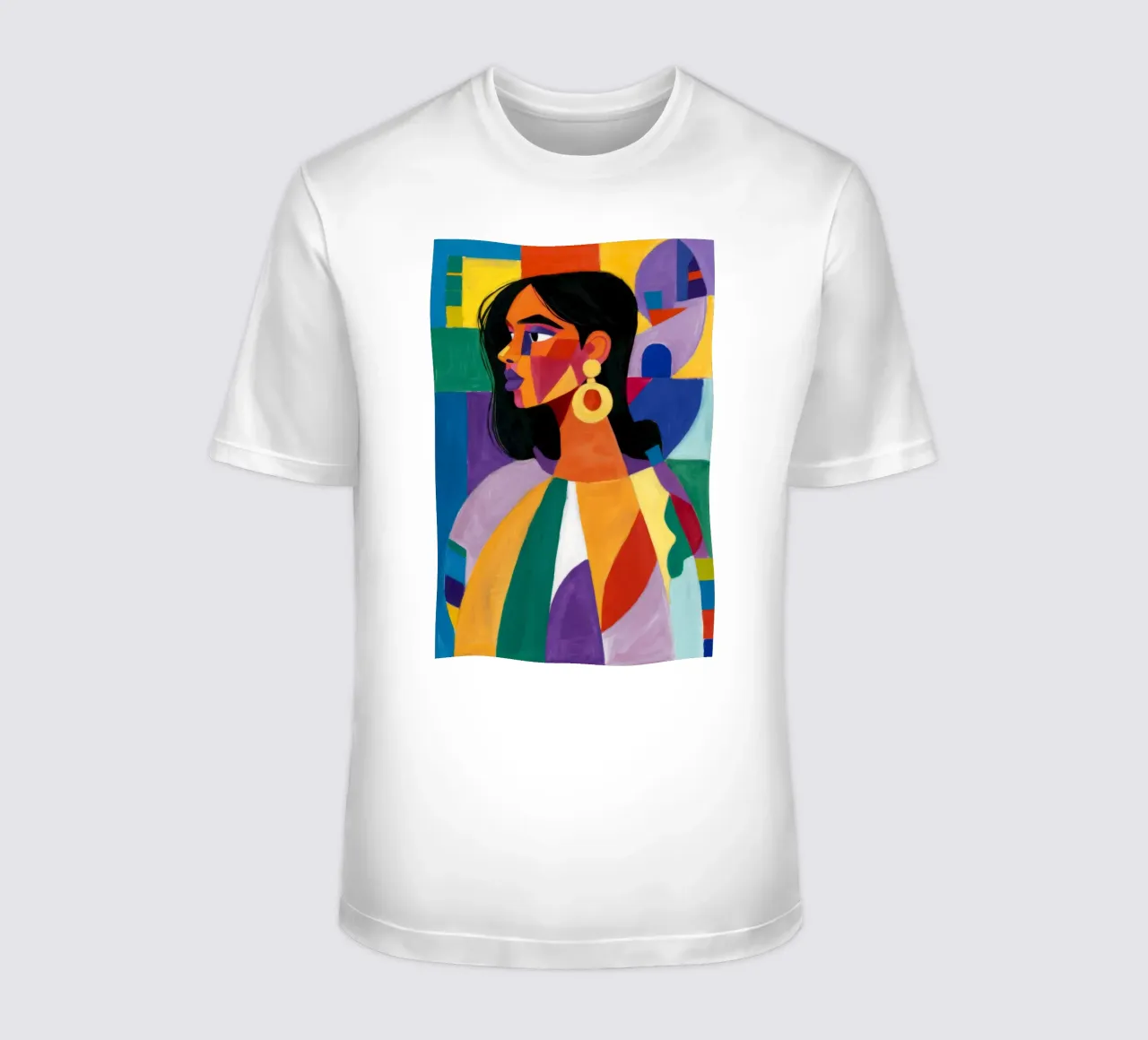Radiosa regina del colorblocking t-shirt da Grande Serene