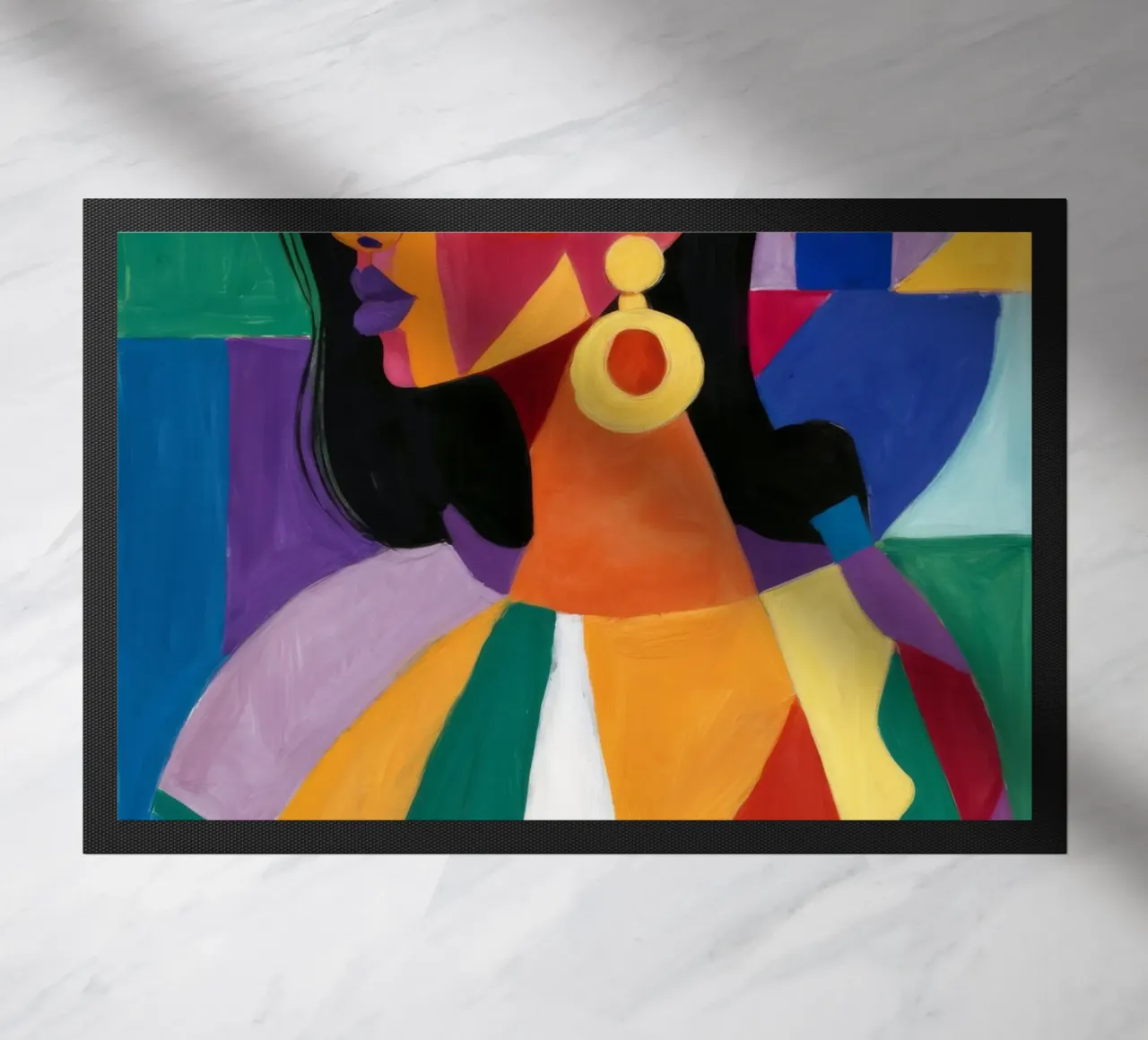 Radiosa regina del colorblocking zerbino da Grande Serene