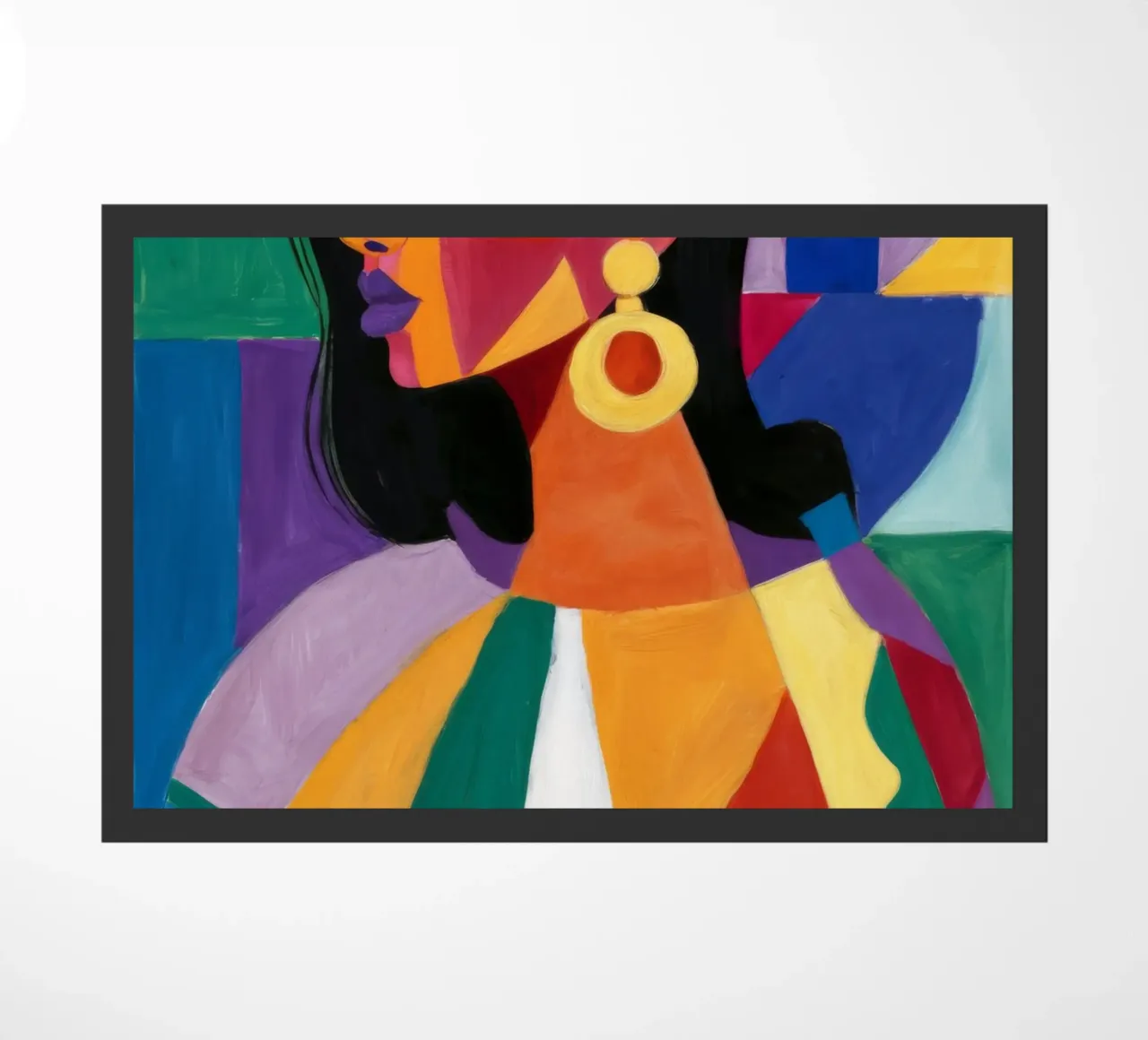 Radiosa regina del colorblocking zerbino da Grande Serene