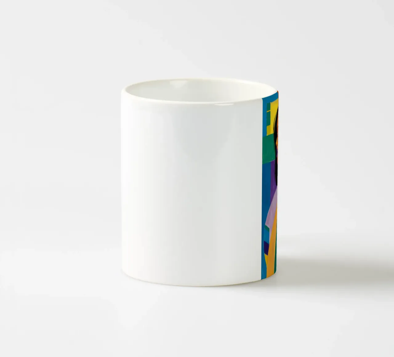 Radiosa regina del colorblocking tazza in ceramica da Grande Serene