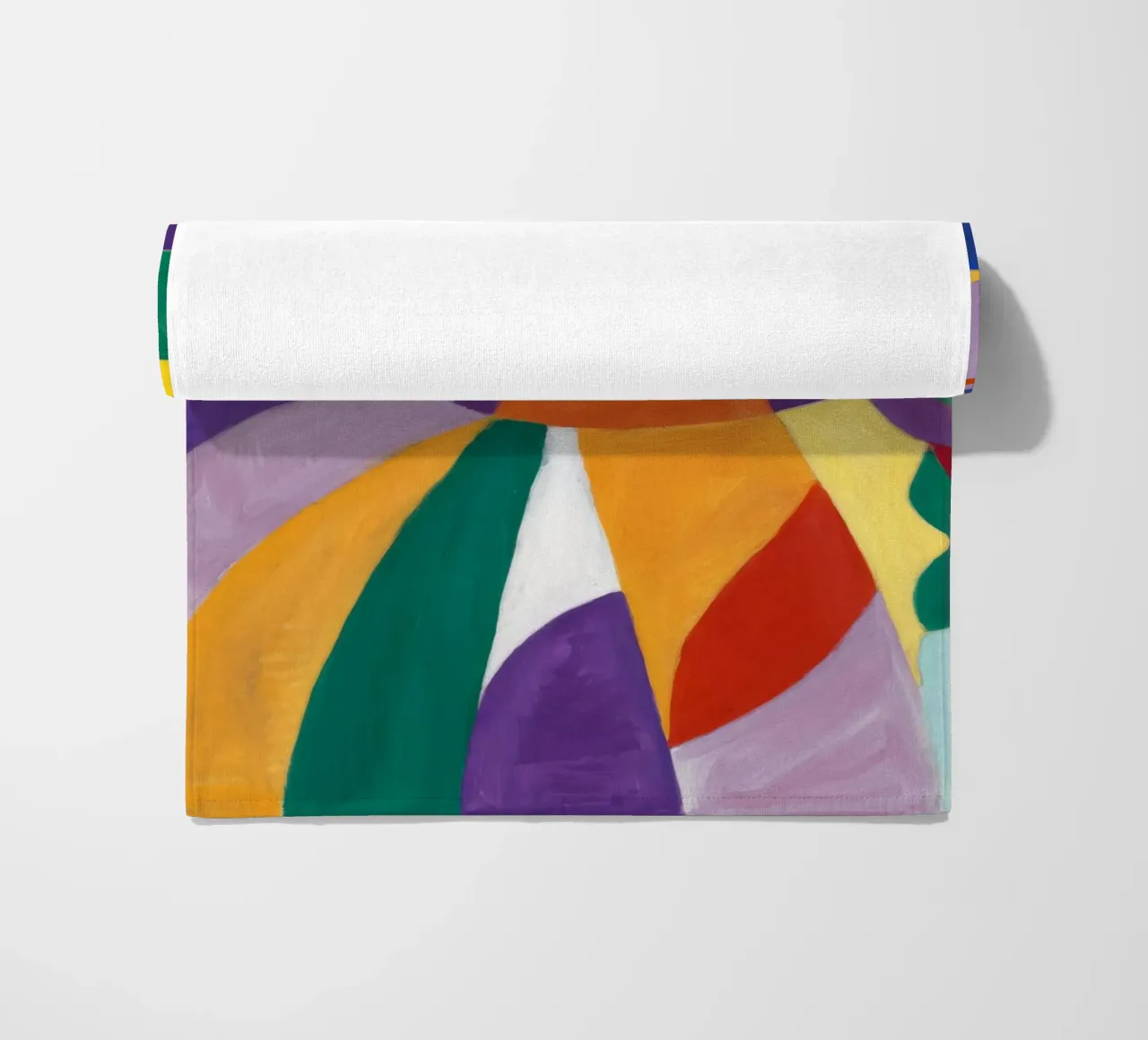 Radiosa regina del colorblocking telo mare da Grande Serene