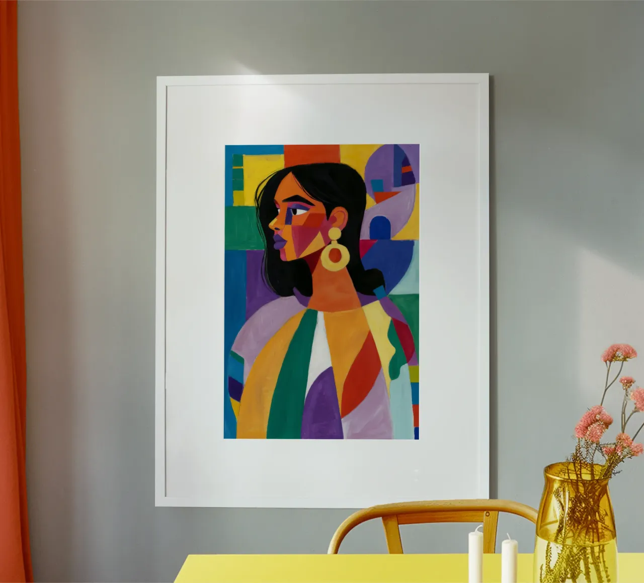 Radiosa regina del colorblocking carta hahnemühle da Grande Serene