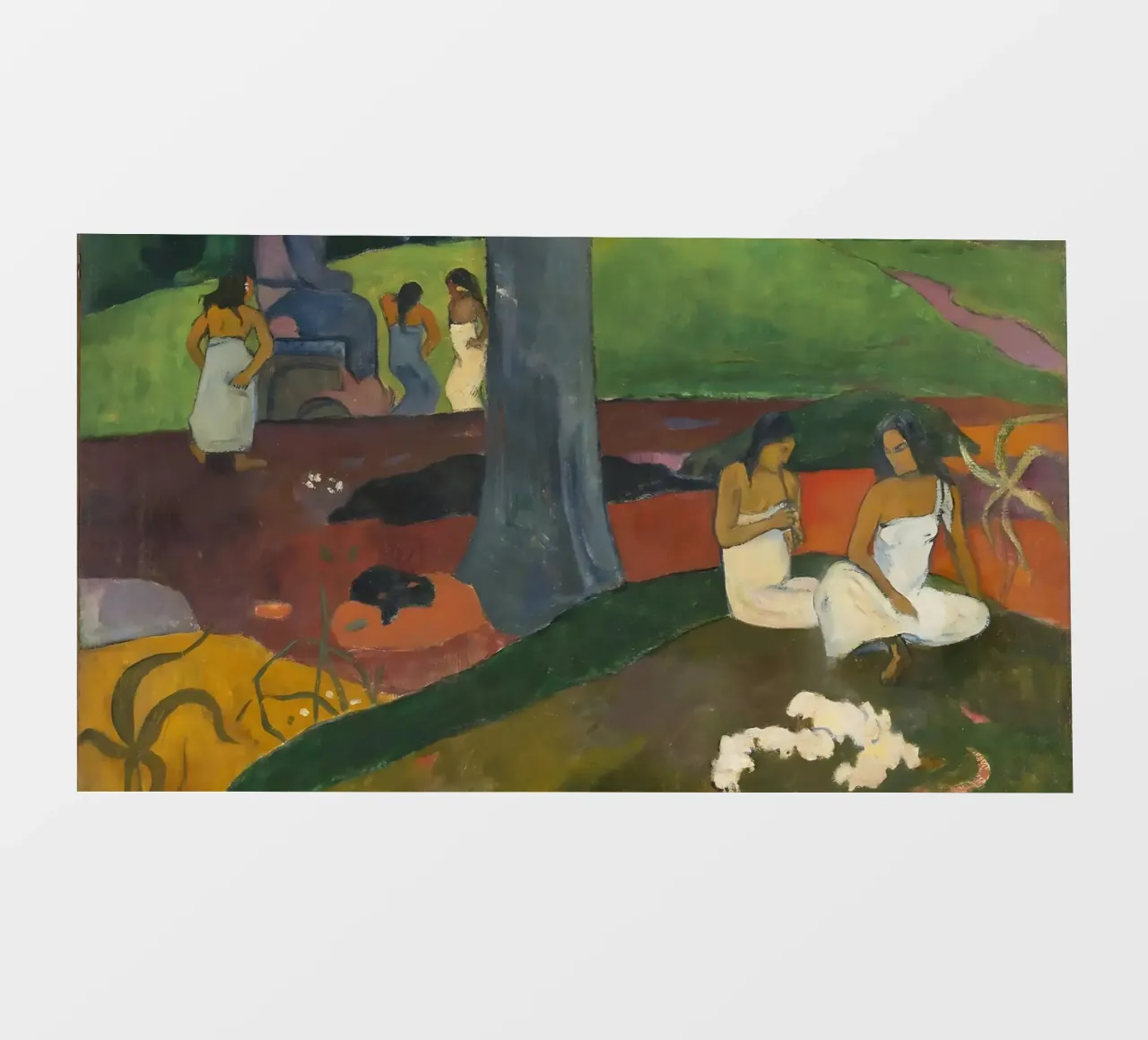 Il fiume di Paul Gauguin pellicola backlit da tokovictory