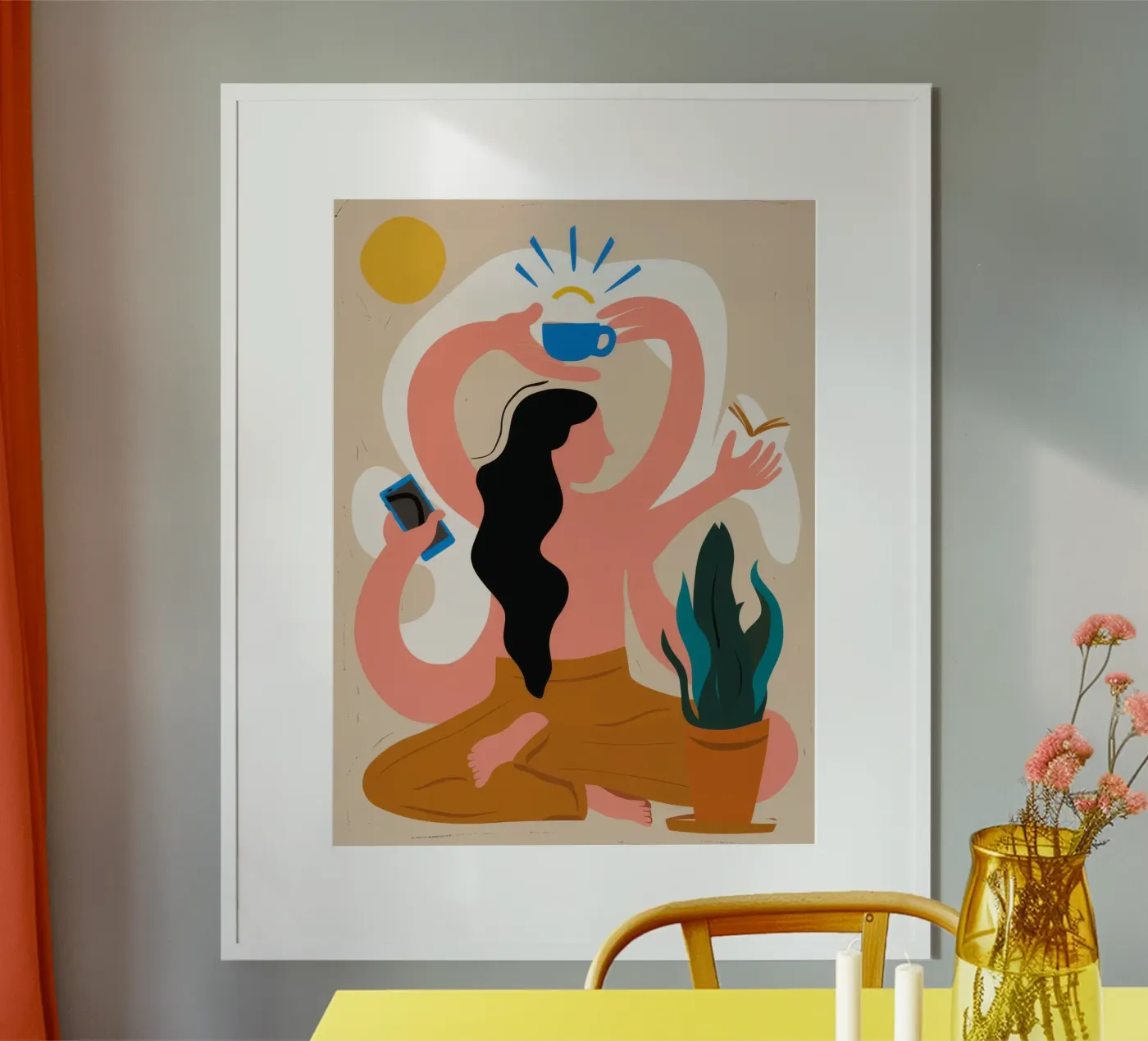 Rituale del caffè Dea poster da Grande Serene