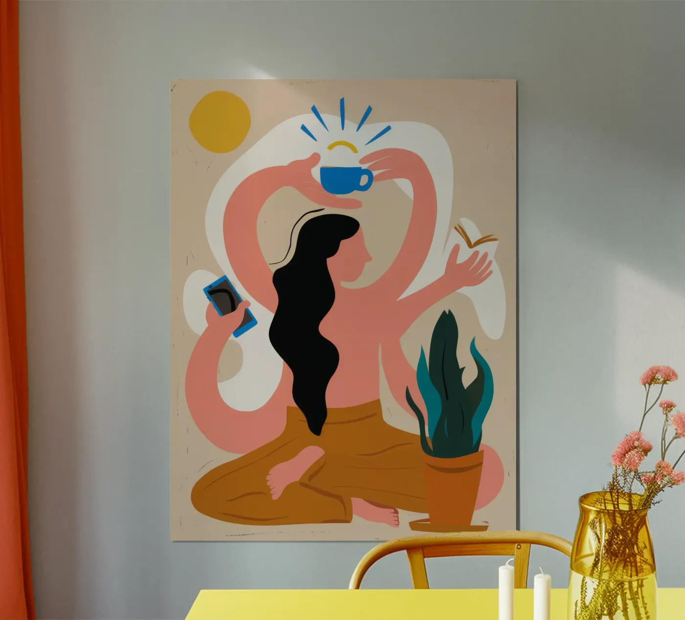Rituale del caffè Dea poster da Grande Serene